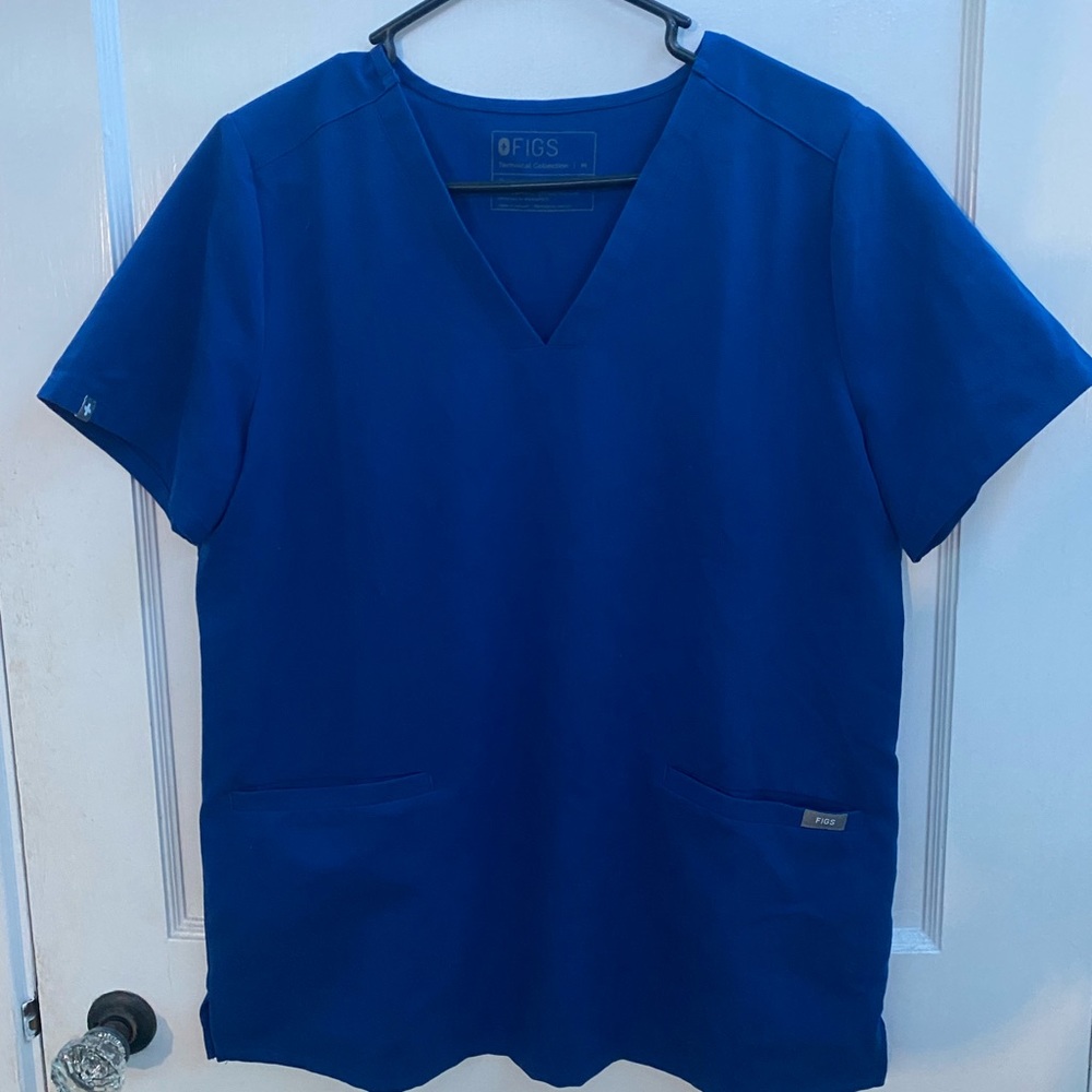 Figs Casma Electric Blue M